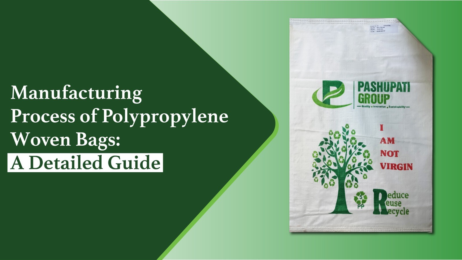 Manufacturing Process of Polypropylene Woven Bags | Complete Step-by ...